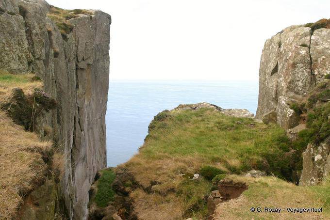 Fair Head of the cliffs are an Irish rock climbing mecca - Nothern Ireland