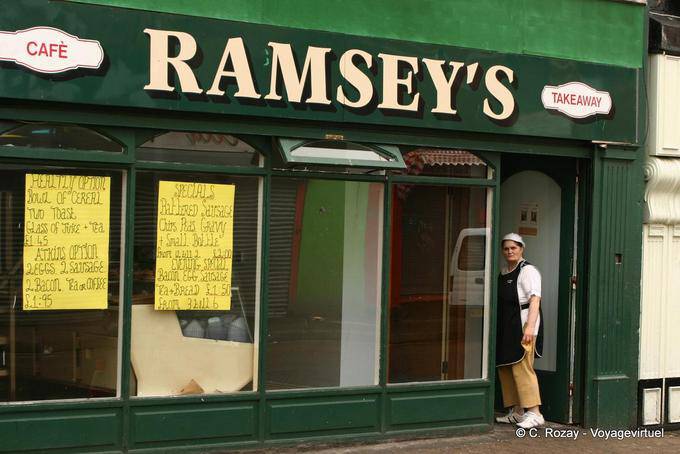 Ramsey's takeaway coffee, William Street, Londonderry, Derry - Nothern Ireland