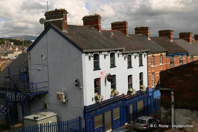 View of the Rocking Chair Bar, Waterloo Street, Derry - Nothern Ireland