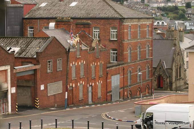Building on the corner of Hawkin Street and Horace Street, Londonderry - Nothern Ireland