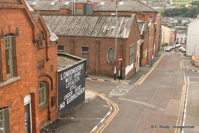 Tag to Fountain Street, London Derry - Nothern Ireland