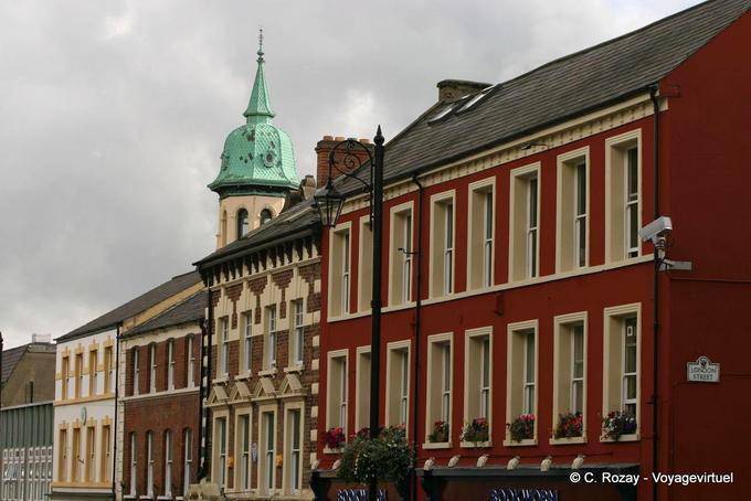 Bishop Street Within, at The Diamond, Londonderry, Derry - Nothern Ireland