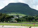 Lurigethan, table mountain above Waterfoot, Antrim, Nothern Ireland.