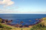 Discovering the site, Giants Causeway, Nothern Ireland.