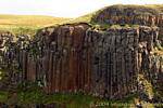 Basalt columns blushed Giants Causeway, Nothern Ireland.