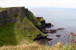 View of the path to the site, Giants Causeway, Nothern Ireland.