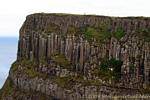Basalt organ pipes on the Antrim plateau, Giants Causeway, Nothern Ireland.