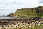 Anse south of the main rock Giants Causeway, Nothern Ireland.