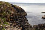 Effect of rapid thermal contraction of the washing during cooling, Giants Causeway, Nothern Ireland.