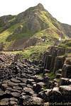 The effects of volcanic activity in the Paleogene, Giants Causeway, Nothern Ireland.