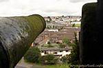 Canon on the walls facing the Catholic area, Derry, Nothern Ireland.