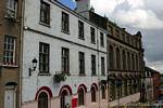 Facades of buildings in a street, Derry, Nothern Ireland.