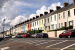 Harmony of colors for all similar facades, a little joy ... Derry, Nothern Ireland.