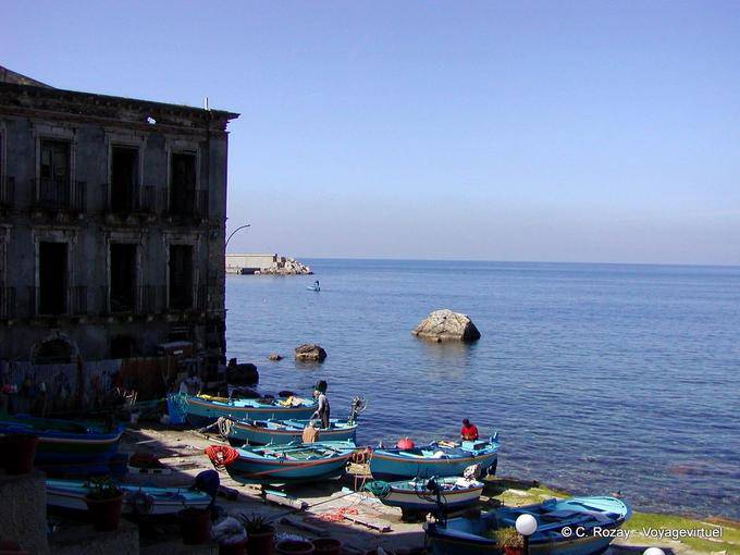 The port of Scilla - Italy