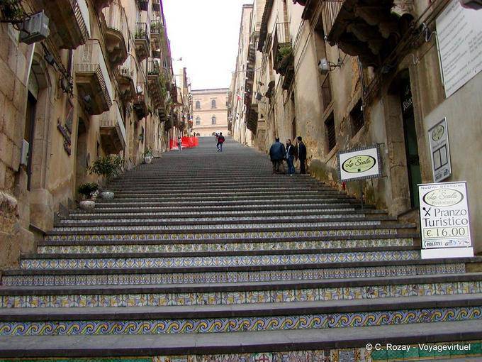 Scala di Santa Maria del Monte, Caltagirone - Italy
