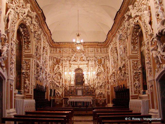 Chiesa Annunziata, baroque delirium, Castelbuono - Italy