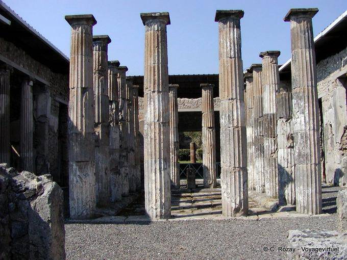 Oecus, House of the Faun, Pompeii - Italy