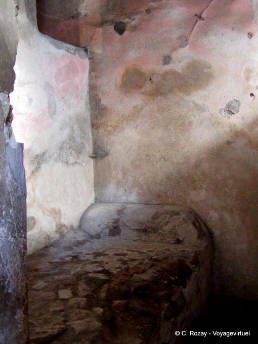 The brothel in Pompeii - Italy