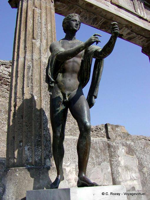 Statue of Apollo, Pompeii - Italy
