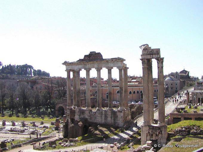 Forum of Augustus, Via dei Fori Imperiali, Rome - Italy