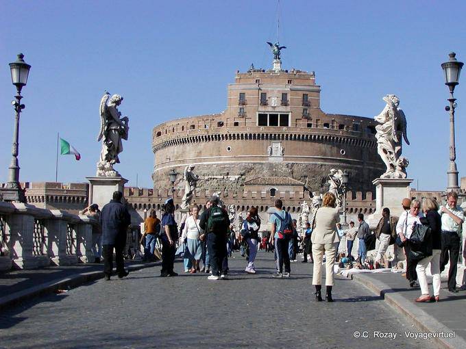Hadriani mausoleum, Castel Sant'Angelo, Rome - Italy