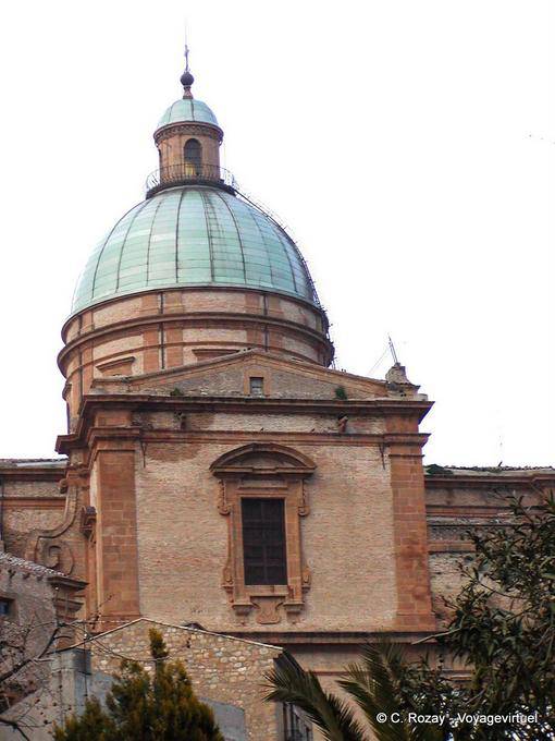 Dome of the Cathedral of Caltagirone, Sicily - Italy