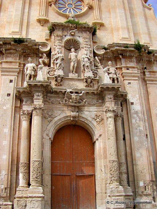 Religious work of art, Syracuse - Italy