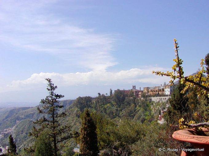 Landscape from Taormina - Italy