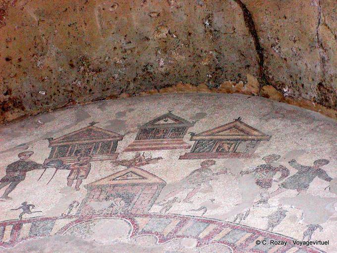 Mosaic thermal bath Villa Casale - Italy