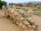 The Grand Telamon, Temple of Zeus, Agrigento, Italy.