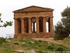 Another view of the Temple of Concord, Agrigento, Italy.