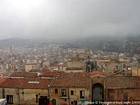 View over the rooftops, Castelbuono, Italy.