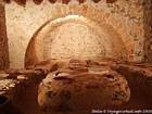 Ancient cisterns, Cefalu, Italy.