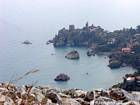 Landscape sea, Cefalù, Italy.