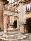 Well lions, Montepulciano, Italy.