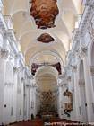 Inside the church Saint Charles Borromeo, Noto, Italy.