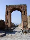 The arch of Caligula, Pompeii, Italy.