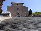 Medieval church of Santa Maria in Aracoeli, Rome, Italy.