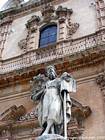 Statue of Modica, Italy.