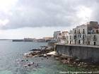 Walk on Ortigia Island, Syracuse, Italy.
