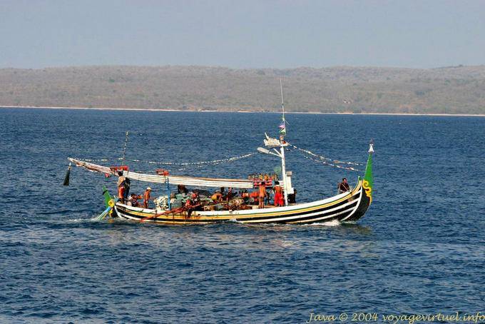 Fishing boat, Ketapang, Java - Indonesia