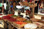 Peppers and tomatoes, market Banyuwangi, Java, Indonesia.