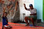 The artisan and the boy, Banyuwangi, Java, Indonesia.