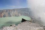 Vapors of sulfur dioxide, hydrogen sulfide and water vapor, Ijen, Java, Indonesia.