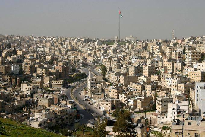 Amman East view from the Citadel Amman Citadel, Amman - Jordan