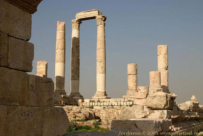 Remains of the Temple of Hercules, Amman - Jordan