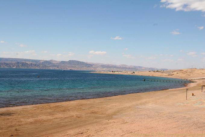 Red Sea beach south of Aqaba - Jordan