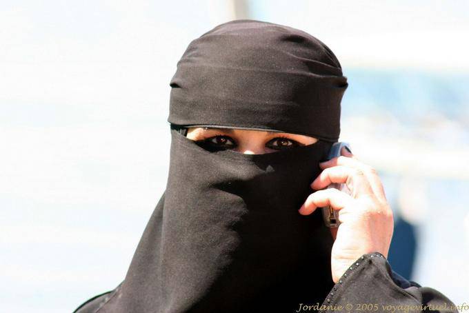 The woman with the laptop, Aqaba - Jordan