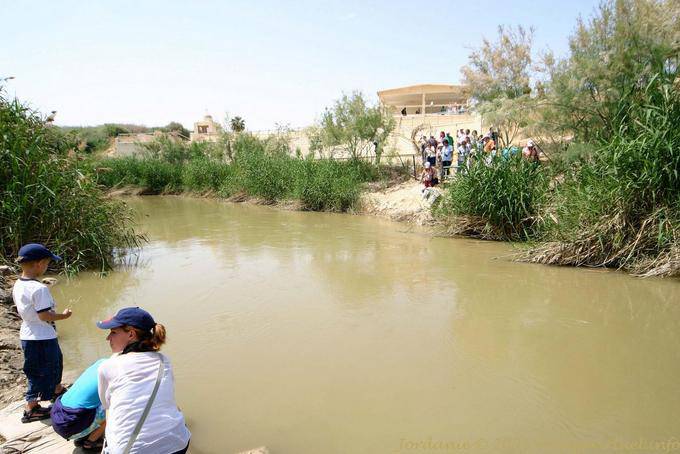 The place of Christ's baptism in the Jordan, Al-Maghtas, Bethany - Jordan