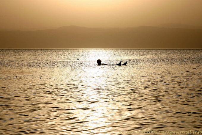 Swimming in liquid gold, Dead Sea - Jordan
